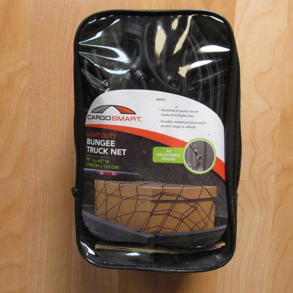 NWT - Cargo Smart Bungee Cargo Net Cover24 Adjustable Hooks- Secure moving Cargo